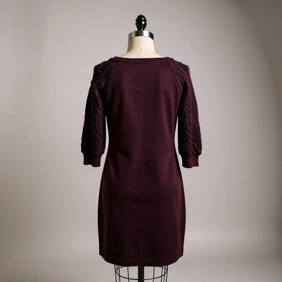 Eliza J Knit Sweater Dress Bell Sleeves Size M - Picture 2 of 10